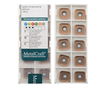 SEMT13T3AGTN-FM-HR5120 Пластина фрезерная (MetalCraft)