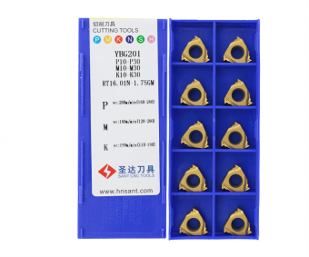 RT16.01N-1.75GM-YBG201 Пластина резьбовая ISO (Метрическая резьба полный профиль 60°)