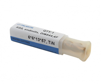 EMP-4F-6x57-HSS-TiN Фреза концевая (PALANTIR) из быстрорежущей стали