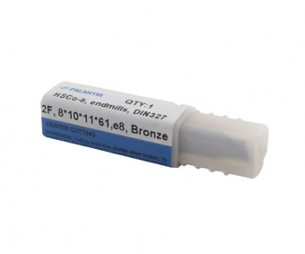 EMP-2F-8x61-HSCo-8-BR Фреза концевая (PALANTIR) из быстрорежущей стали