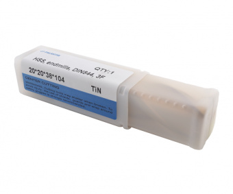 EMP-3F-20x104-HSS-TiN Фреза концевая (PALANTIR) из быстрорежущей стали
