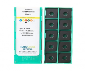 CNMA160616-WS6115 Пластина токарная для точения
