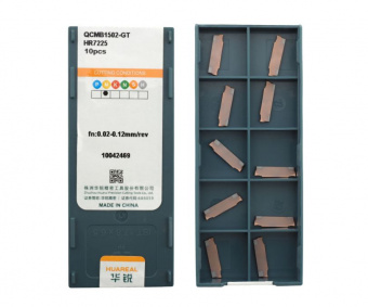 QCMB1502-GT-HR7225 Пластина отрезная, канавочная