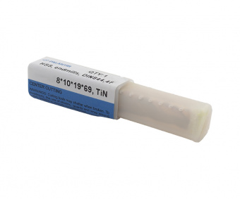 EMP-4F-8x69-HSS-TiN Фреза концевая (PALANTIR) из быстрорежущей стали