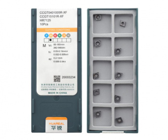 CCGT0401005R-XF-HR7125 Пластина токарная для точения