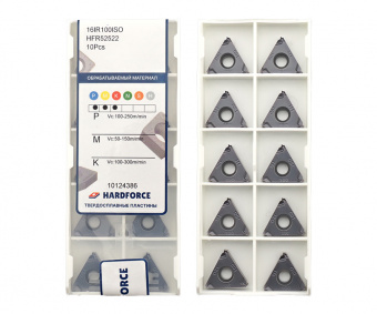 16IR-100ISO-HFR52522 Пластина резьбовая ISO (Метрическая резьба полный профиль 60°)