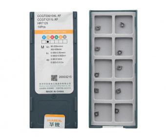 CCGT030104L-XF-HR7125 Пластина токарная для точения