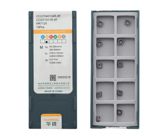 CCGT040104R-XF-HR7125 Пластина токарная для точения